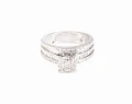 Pierścionek z diamentami, ok. 1,45 ct
