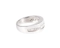 Zdjęcie pierścionka z diamentami ok. 0,45 ct (z boku)