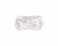 Pierścionek wysadzany diamentami, ok. 1,90 karatów