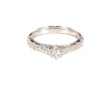 Pierścionek z diamentami ok. 0,48 ct