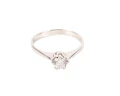 Pierścionek z diamentem masy ok. 0,40 ct