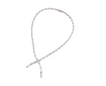 Naszyjnik wysadzany 50 diamentami, łączna masa ok. 4,50 ct