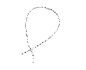 Naszyjnik wysadzany 50 diamentami, łączna masa ok. 4,50 ct